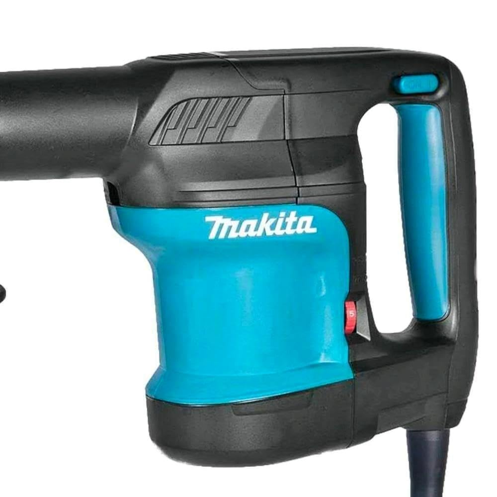 Makita HM0870C - Martillo Demoledor Eléctrico con cable Sds Max 1100W 5.1 Kg, Azul