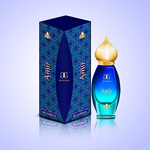 AROCHEM Store AROCHEM TAJ EDITION AMIR 9 ML PURE PERFUME, NO ALCOHOL - Image 3