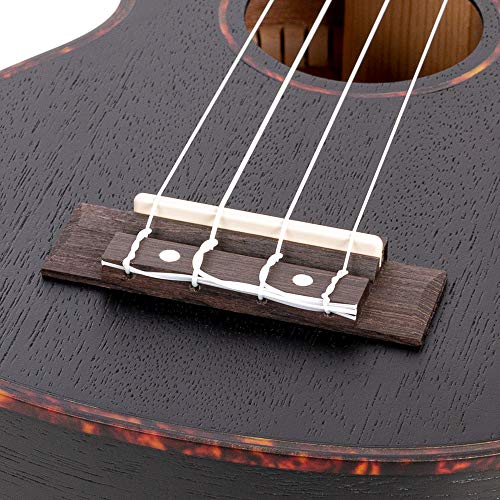 CASCHA Ukulélé noir soprano gaucher en acajou pour adultes et enfants – Avec 3 médiators et poche rembourrée – Ukulélé… - Les Beatles, Paul McCartney, John Lennon, RIngo Starr, George Harrison CASCHA Ukulélé noir soprano gaucher en acajou pour adultes et enfants - Avec 3 médiators et poche rembourrée - Ukulélé… – Image 7