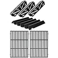 Genesis II Grill Parts for Weber Genesis II E-310 II GS4 E-315 E-335 Parts LX E-340 S-340 66095 Grill Grates Replacement 66032 Genesis 2 Flavorizer Bars 66040 Heat Deflector E-325S 300 Series Parts