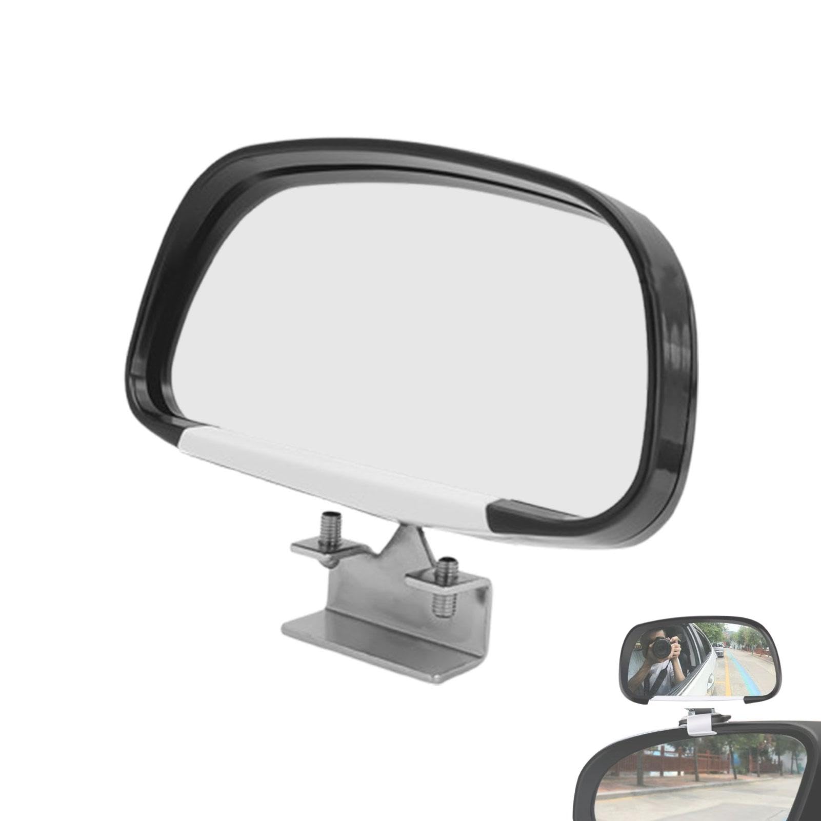 Rétroviseur d'angle mort réglable à 360° grand angle pour voiture - 8