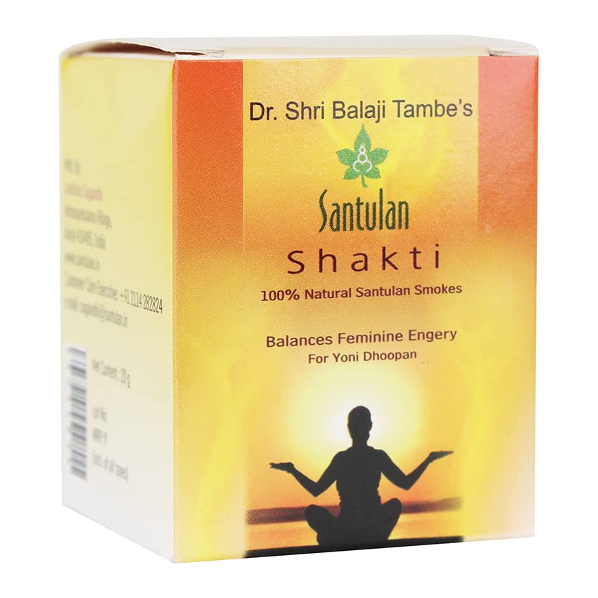 Golden Oldie HerbsSantulan Ayurveda | Shakti Dhoop - 20 gm Each, (Pack Of 1) | Dhoopan For Womens |