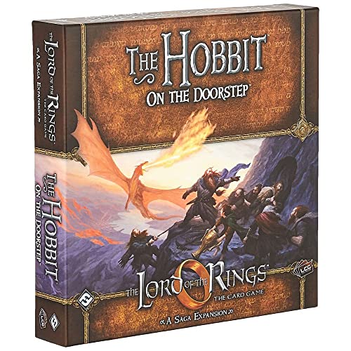 Fantasy Flight Games - Lord of the Rings LCG: Saga Expansion: The Hobbit: On the Doorstep - Card Game