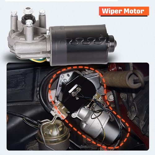 Image of Windshield Wiper Motor Replacement fit for 2000-2001 For For 2000-2001 For 1995-2002 For CABRIO 1993-2003 For EUROVAN OE 43-1835 AA1431835 CRW431835