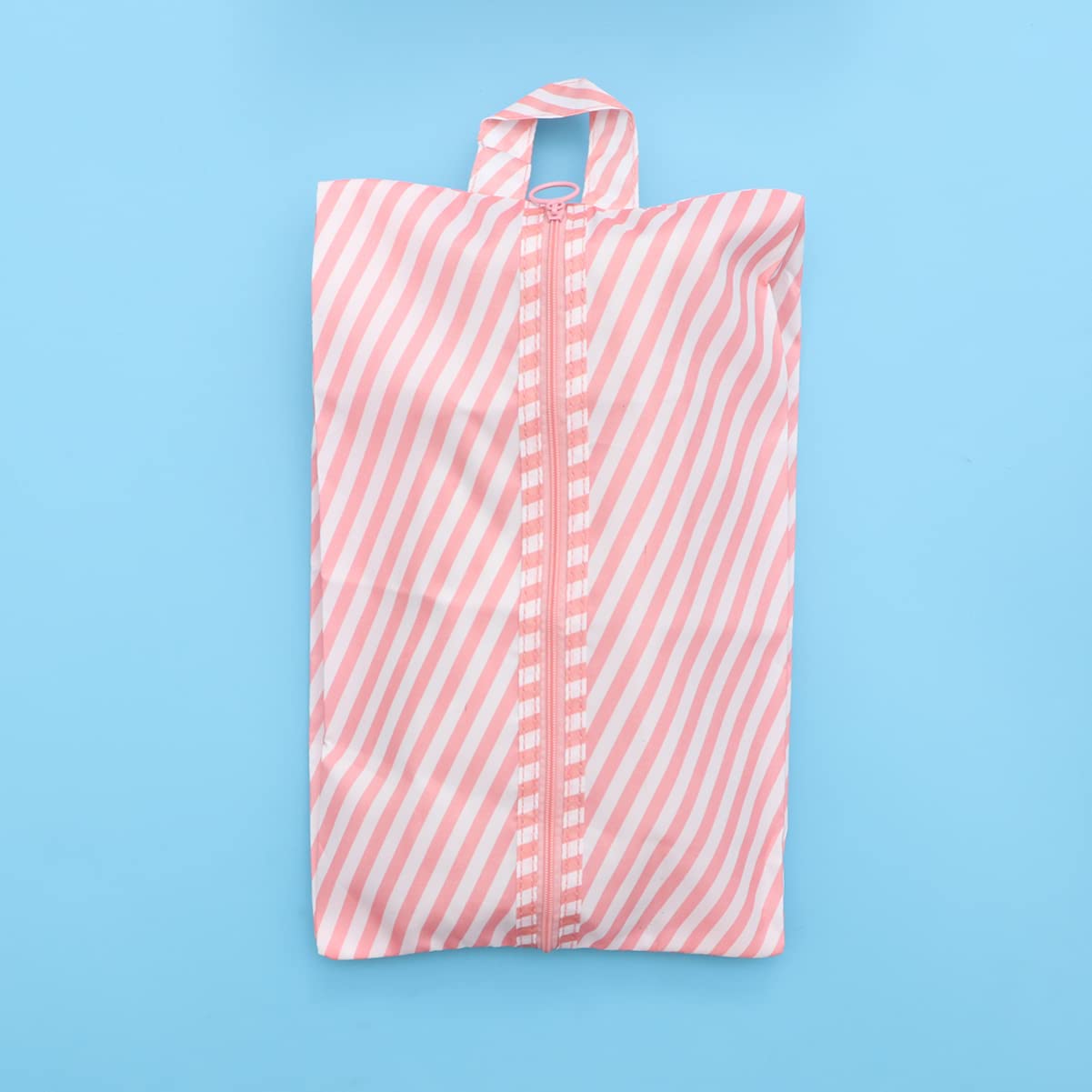 8-teiliges Gepäck-reisetaschen-Set Koffer-packtaschen Gepäck-Organizer Mehrzweck-Kleider-packtaschen Reißverschluss Streifen-Design