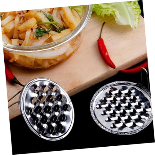 Juego de 12 Ralladores de Acero Inoxidable para Cocina miniatura 6