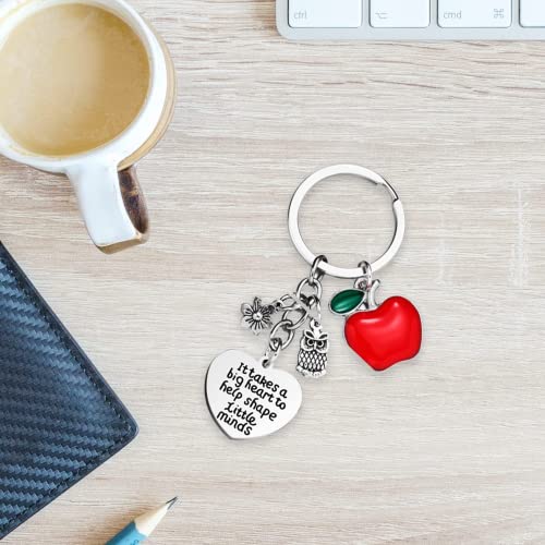 DOYOUDO Teacher Appreciation Gift Graduation Keychain Mom Key Chain Grandma Mothers Day Grad Thanksgiving Christmas Presents - Image 3
