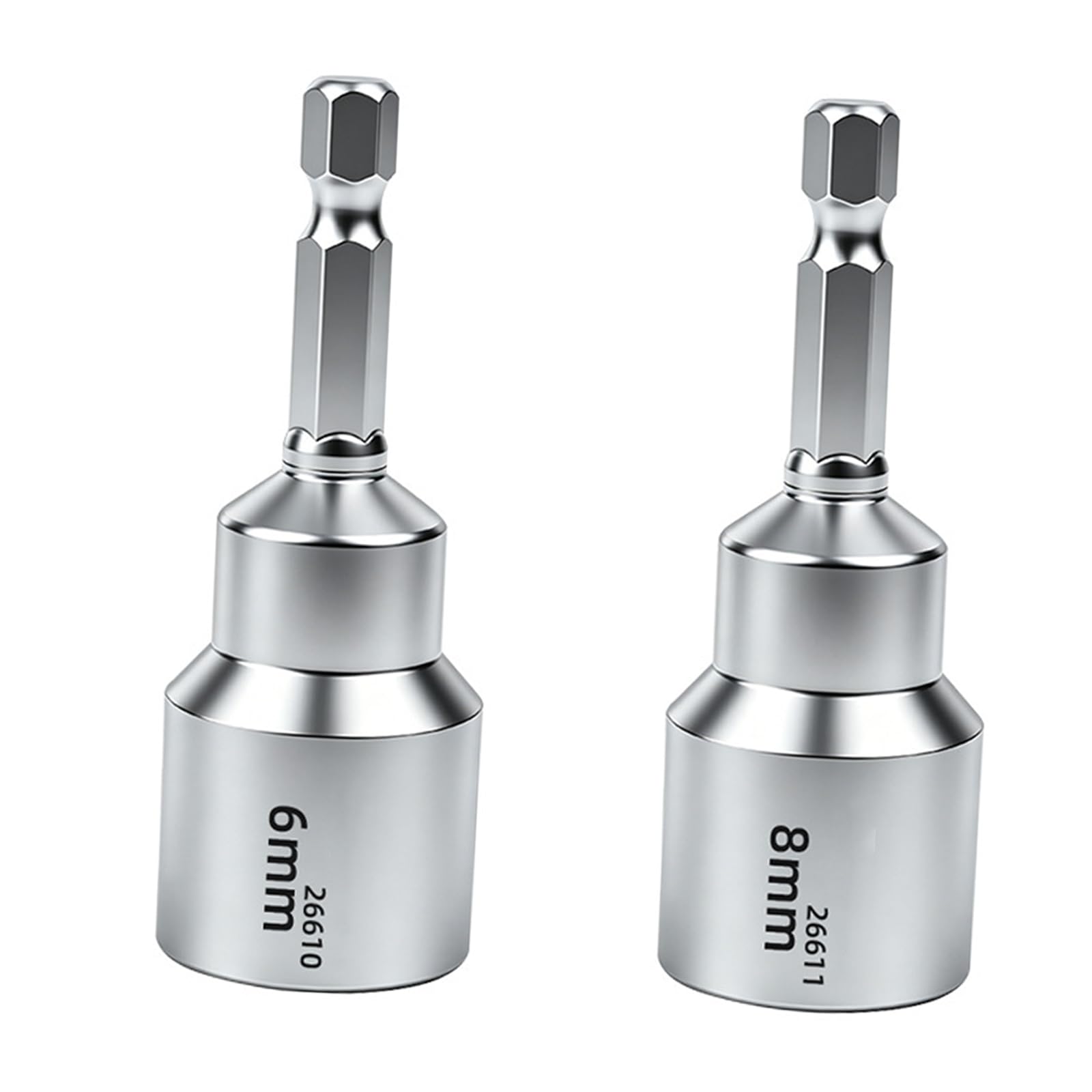 Socket 6MM / 8MM 1 / 4Inch Hexagonal Shank Electric Drill Bit Socket Hexagonal Tool Nut Screwdriver Accessories Screwdriver Bit for Ceiling