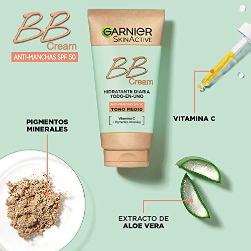 SKINACTIVE BB CREAM antimanchas SPF50#medio 50 ml - Image 4