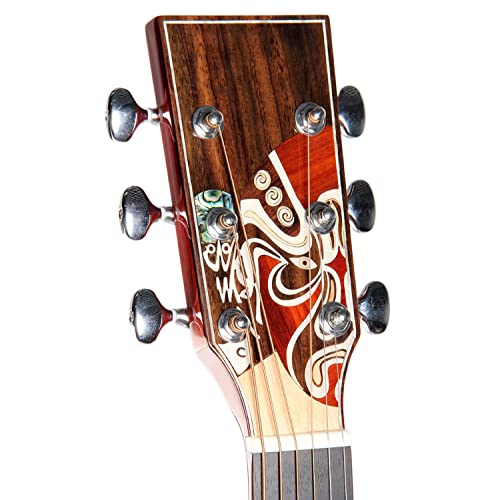 MEIeynt Guitare Acoustique en Acajou 41 Pouces Guitarra Pleine Taille avec kit de démarrage avec Sac de Transport… - Les Beatles, Paul McCartney, John Lennon, RIngo Starr, George Harrison MEIeynt Guitare Acoustique en Acajou 41 Pouces Guitarra Pleine Taille avec kit de démarrage avec Sac de Transport… – Image 5