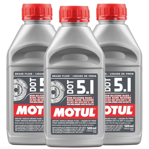 Motul DOT 5.1 High Temp. Brake Fluid (3 Pack)