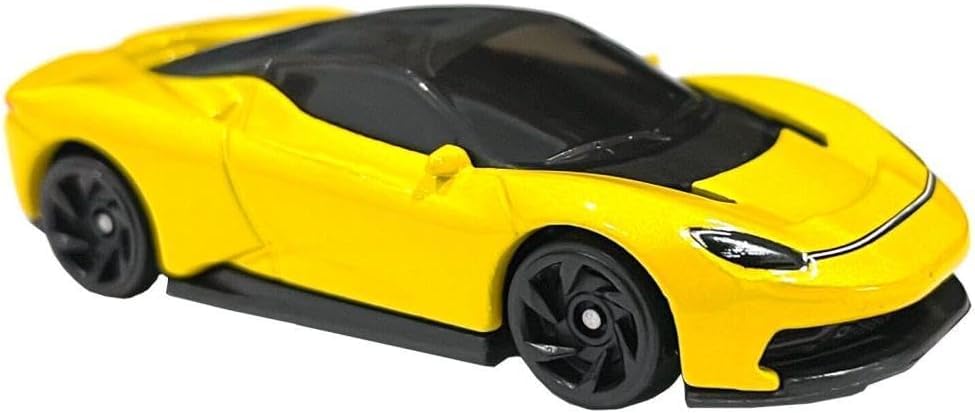 Image of Hot Wheels Automobili Pininfarina Battista HW Exotics Ages 3 and Up 171 /250 (Yellow)