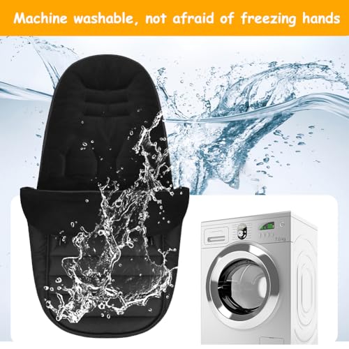 Chancelière pour poussette et sac de couchage bébé hiver chaud universel