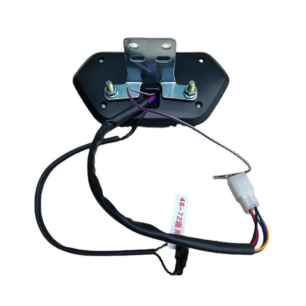 KNVBGG Speedometer Odometer Meter Dashboard Display 48V60V72V Universal Meter Odometer Speedometer Scooter Scooter for DJI Meter Motorcycle Speedometer