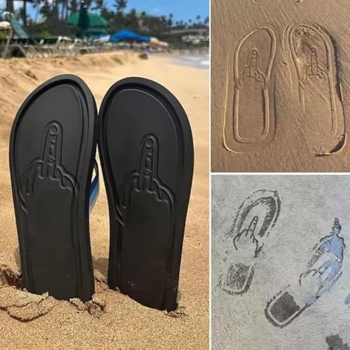 Hidden Shape Flops, Arch Support Funny Print Flip Flops for Men & Women, Comfortable, Quick-drying and Non-slip4