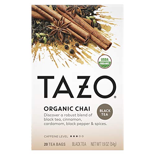 Tazo Organic Spiced Black Tea Chai - 20 Tea Bags by TAZO