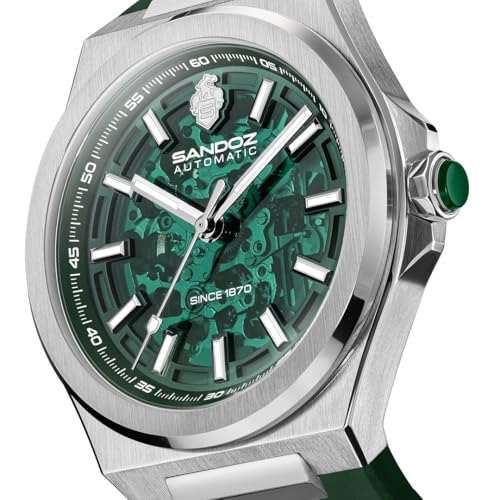 Image of SANDOZ Chanet Premium Translucent Dial Automatic Watch for Men - SZWGR0000821