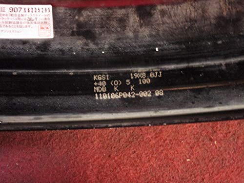 Amazon.co.jp: ホイール 2本 ワーク WORK 19×8J 5穴 PCD 100 +40 ハブ