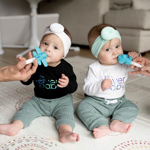 Image of Teether & Medicine Dispenser Duo, Jet