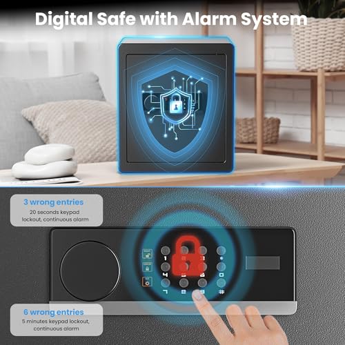 35% Off Locksworth 2.0 Cubic Feet Fire Safe Box with Digital Keypad