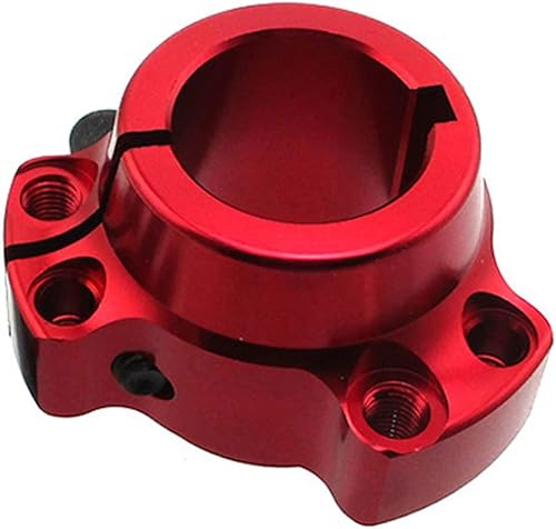 Miniatura 5 de 1-14 "1.260 in Diámetro Con 14" Keyway Aligerado Billet Rojo Rueda Trasera Para Go Kart Cart Drift Trike