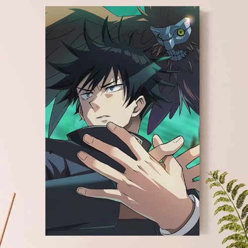 Placa Quadro Decorativo - Jujut.su Kaisen - Megumi Fush.iguro (Megumi_02)
