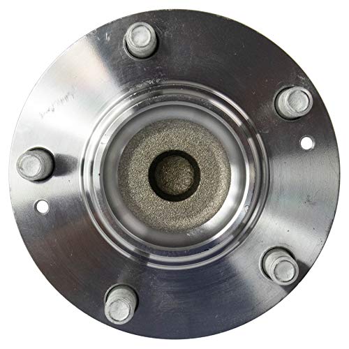 Image of TRQ Rear Driver and Passenger Side Wheel Bearing and Hub Assembly Set 2 Piece Compatible with 2010-2013 Kia Forte 2010-2013 Forte Koup