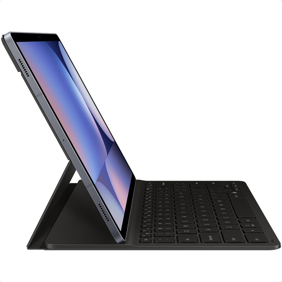 Samsung Funda para Galaxy Tab S10+, Tab S9+, Tab S9 FE+ con Teclado QWERTY y botón AI, Funda de una Sola Pieza, Color Negro