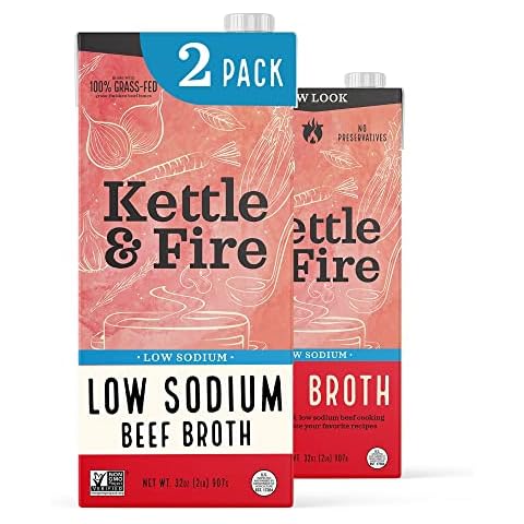 Kettle & Fire Low Sodium Beef Broth Cover