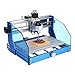 Price comparison product image Mostics 2 in 1 CNC 3018 Pro Router Machine with 5.5W, Desk Top MiNi CNC Wood Router Kits with Precise Handwheels, 3 Axis Engraving Milling Machine Cut Acrylic Plastics Metal Resin Carving Arts Crafts