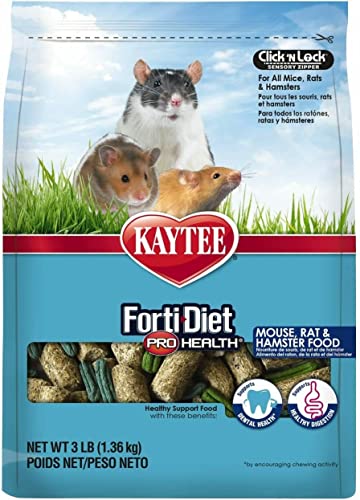 Kaytee Forti-Diet Pro Health Mouse, Rat & Hamster Food #TOP20