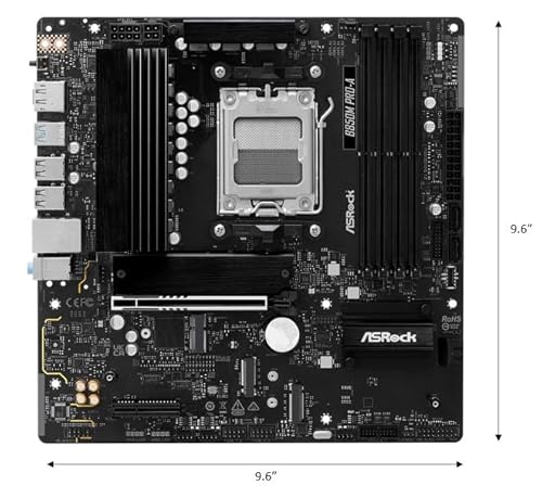 MB  AMD AM5 B850M Pro-A - Scheda madre - Immagine 4