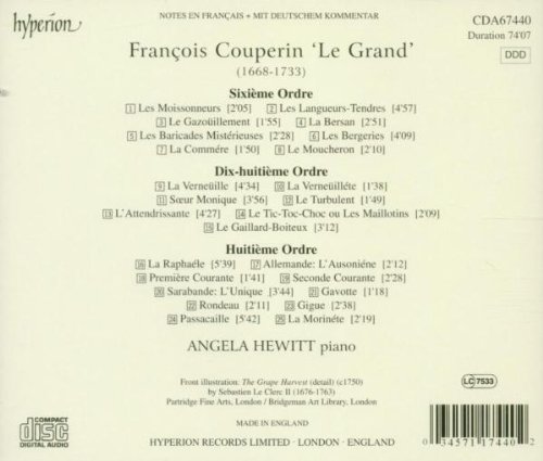 Miniatura 2 de Couperin, F. Teclado Música Vol.1