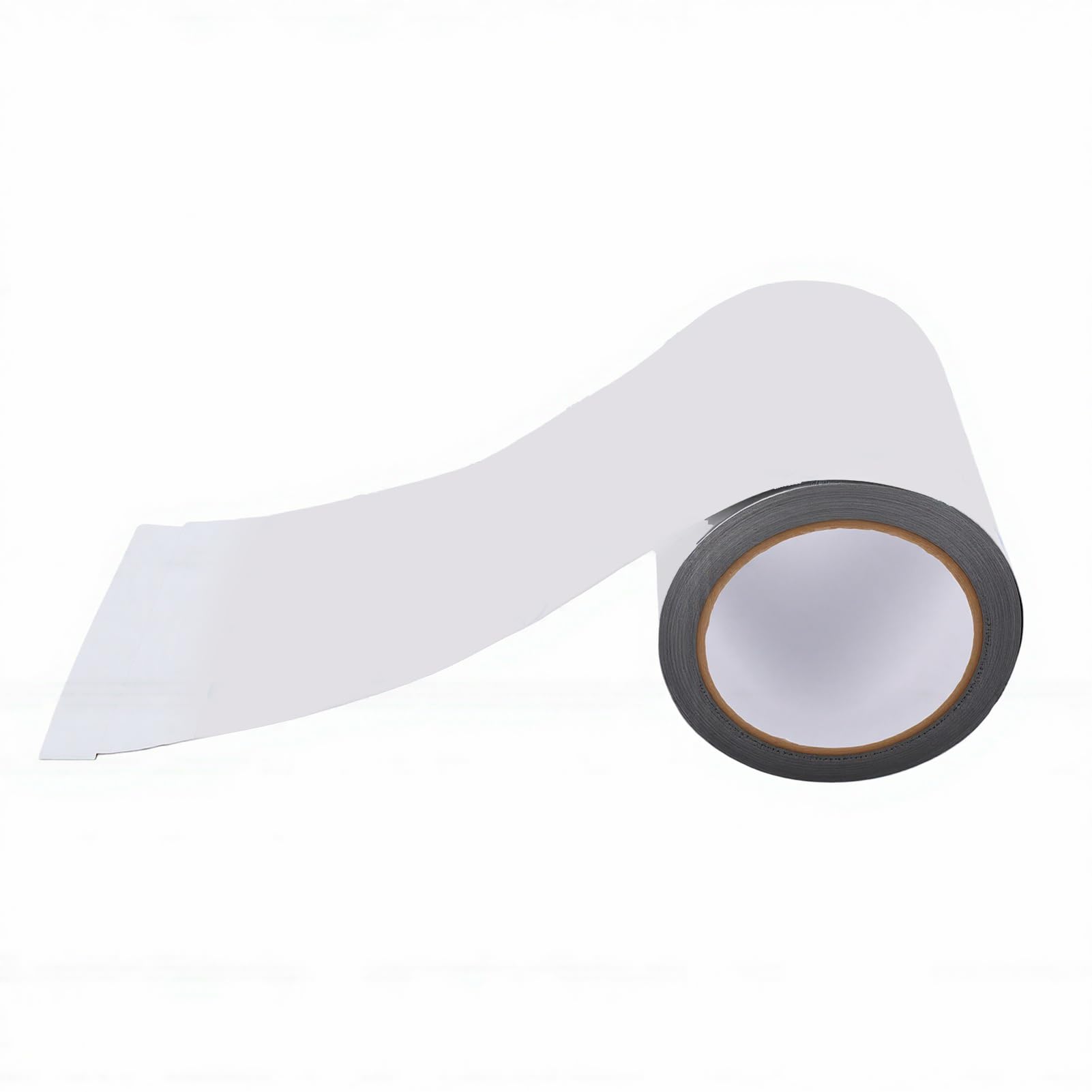 Cinta Antisalpicaduras para Embarcaciones, Cinta Ignífuga de Papel de Aluminio de 140 Mm X 10 M con Adhesivo de Silicona Resistente a Altas temperaturas; Marina