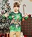 Boys Ugly Christmas Sweater Kids Piggy Cat Riding Dinosuar Girls Long Sleeve Funny Sweatshirts Holiday Xmas Shirt Fashion 3D Graphic Pullover Jumper