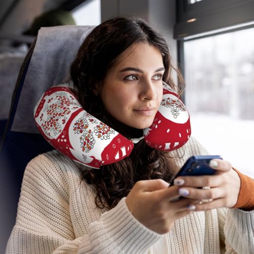Almohada cervical espuma memoria negro tamaño único miniatura 6