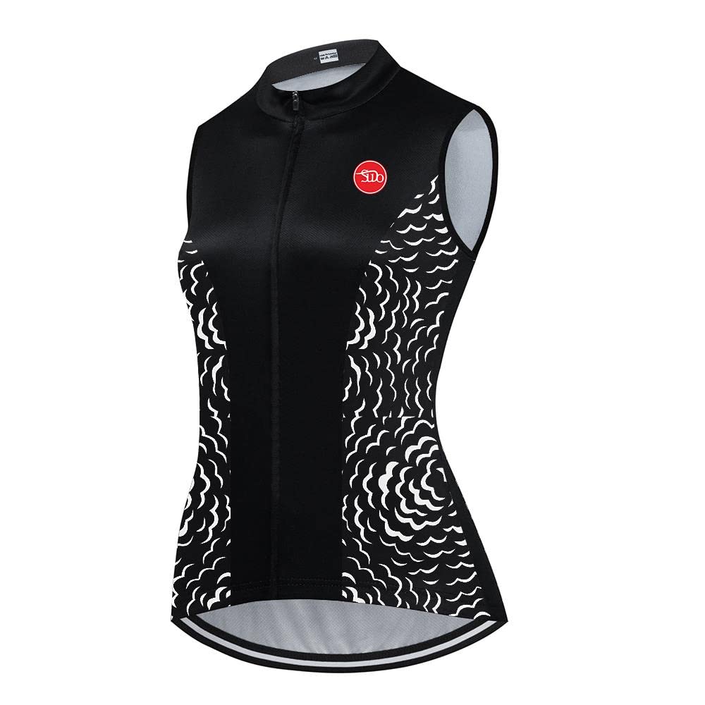 Women's Cycling Jersey Sleeveless Bike Vest Shirts Bicycle Clothing Biking Tank Tops Tights