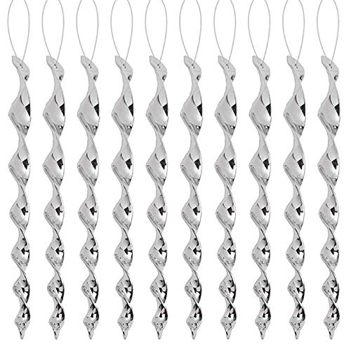 FIAMER Bird Repeller Birds Bar Garden Farm Garden Outdoor Multi-Purpose Courtyard Decoration Birds Reflective Shock Scare to Protect Grain Farmland Wind Sculptures & Spinners Bird Deterrent (10)