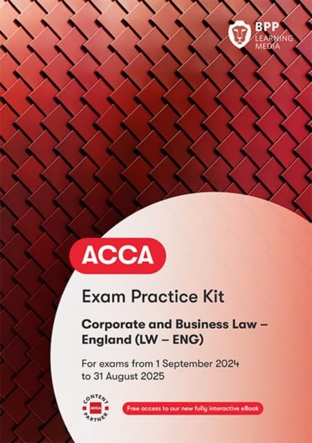 BPP Learning Media ACCA Corporate and Business Law (English): Exam Practice Kit