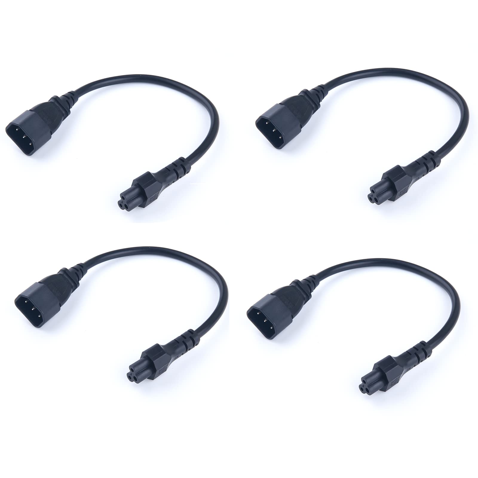 Adaptateur IEC C14 Mâle Vers C5 Femelle - 2000W, 10-16A, 110-250V - Pour Ordinateurs, Projecteurs