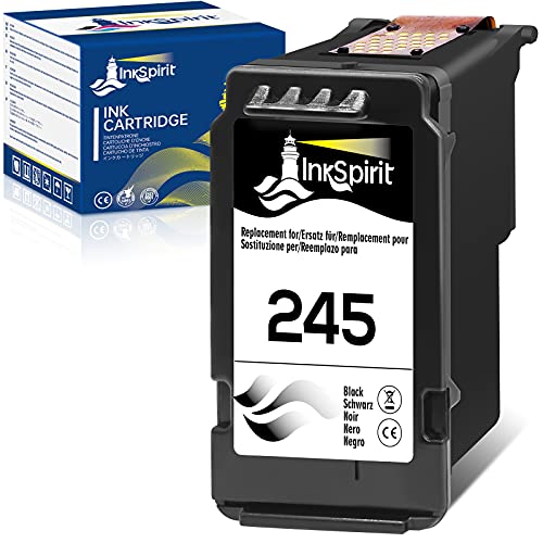 Featured Product PG 245 Black Ink Cartridge,Remanufactured Replacement for Canon PG245 PG-243 Used in Pixma TR4520 MX490 MX492 MG2522 MG2525 TR4522 TS3320 TS3122 TS3322TS202 MG2520 MG2922 MG302 Printer