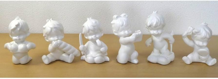 Amazon.co.jp: 千趣会☆SKIP☆陶器人形☆天使☆エンジェル☆6種類