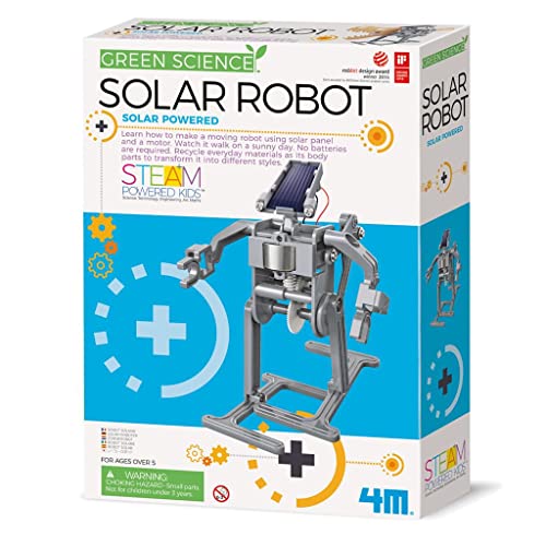 Kidz Labs 4M Robô Solar Green Science, Multicolorido