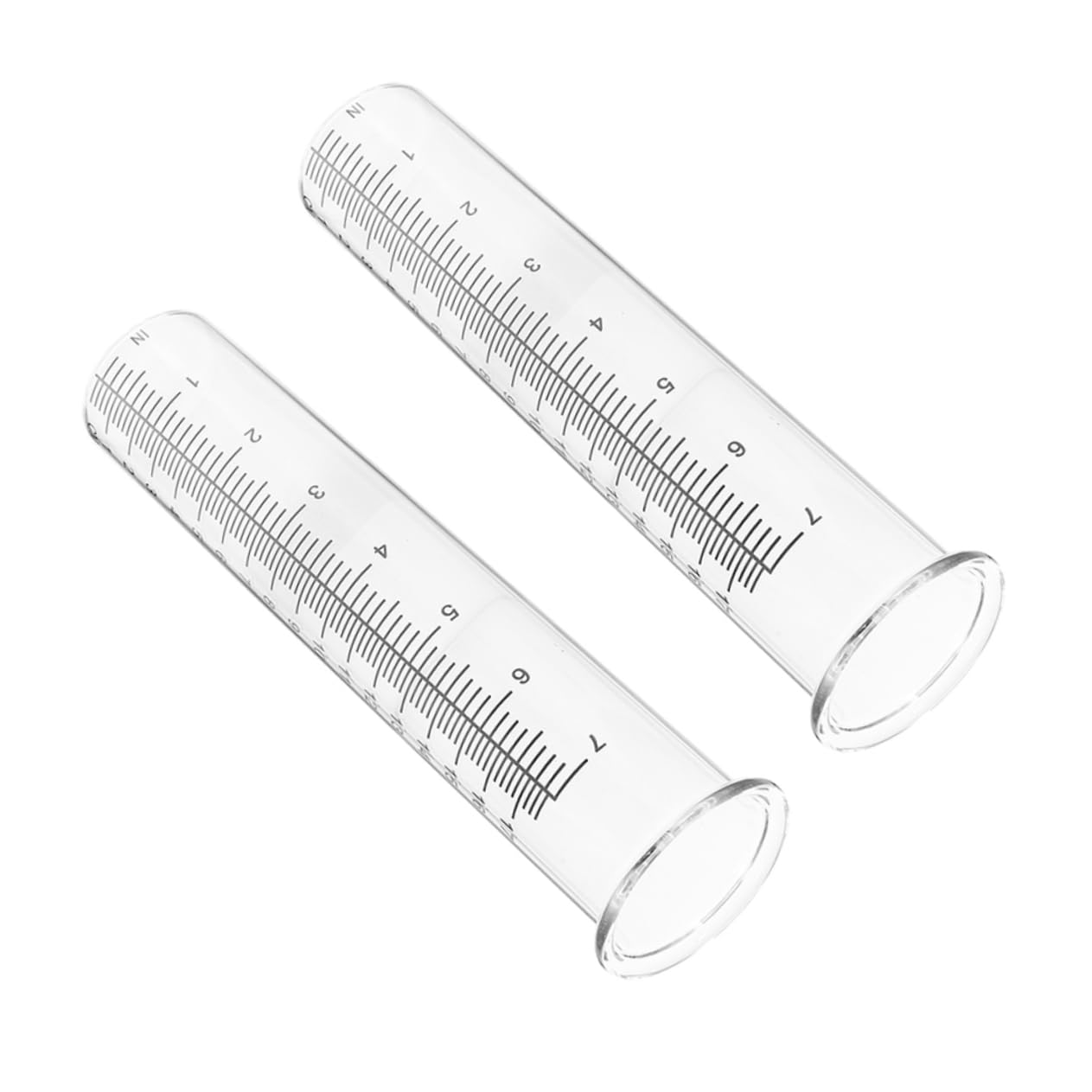 Levemolo Garden Rain Gauge Plastic Rain Gauge Tube Cylinder for Yard Outdoor and Home Uses