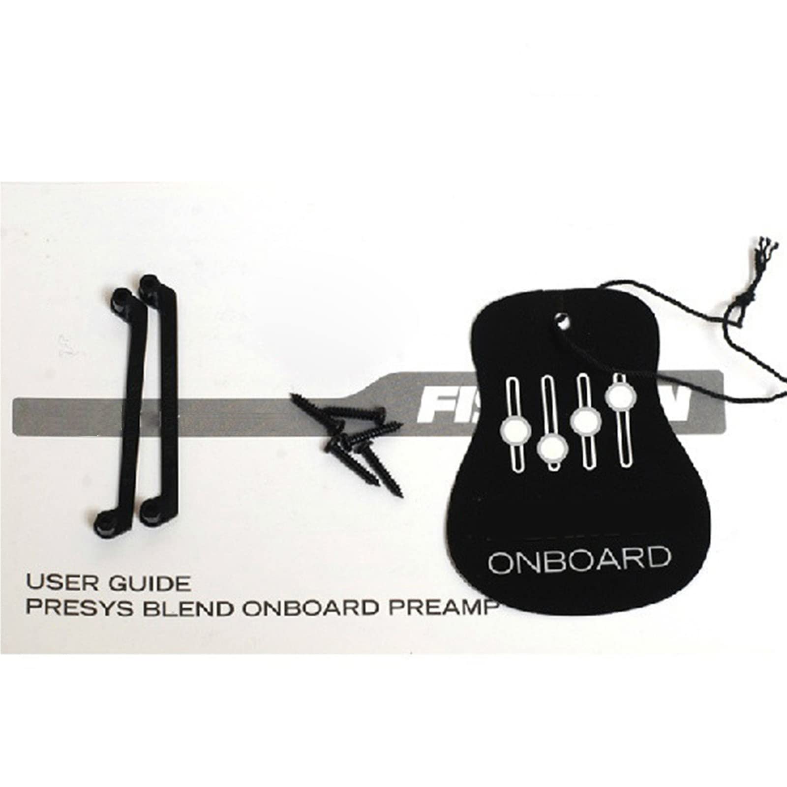 3-pasmowy przedwzmacniacz gitarowy equalizer do gitary akustycznej, jedna płyta tunera przedwzmacniacza