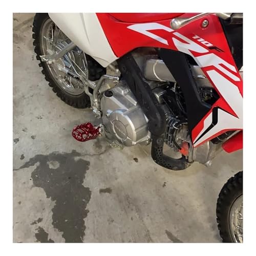 Repose-Pieds Moto pour CRF110F CRF80 et Hawk 250 Pedale Noir - 4