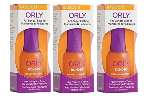 MGS Bundle Orly Nail Bonder Nail Treatment-0.6 oz [ 3 Pack]