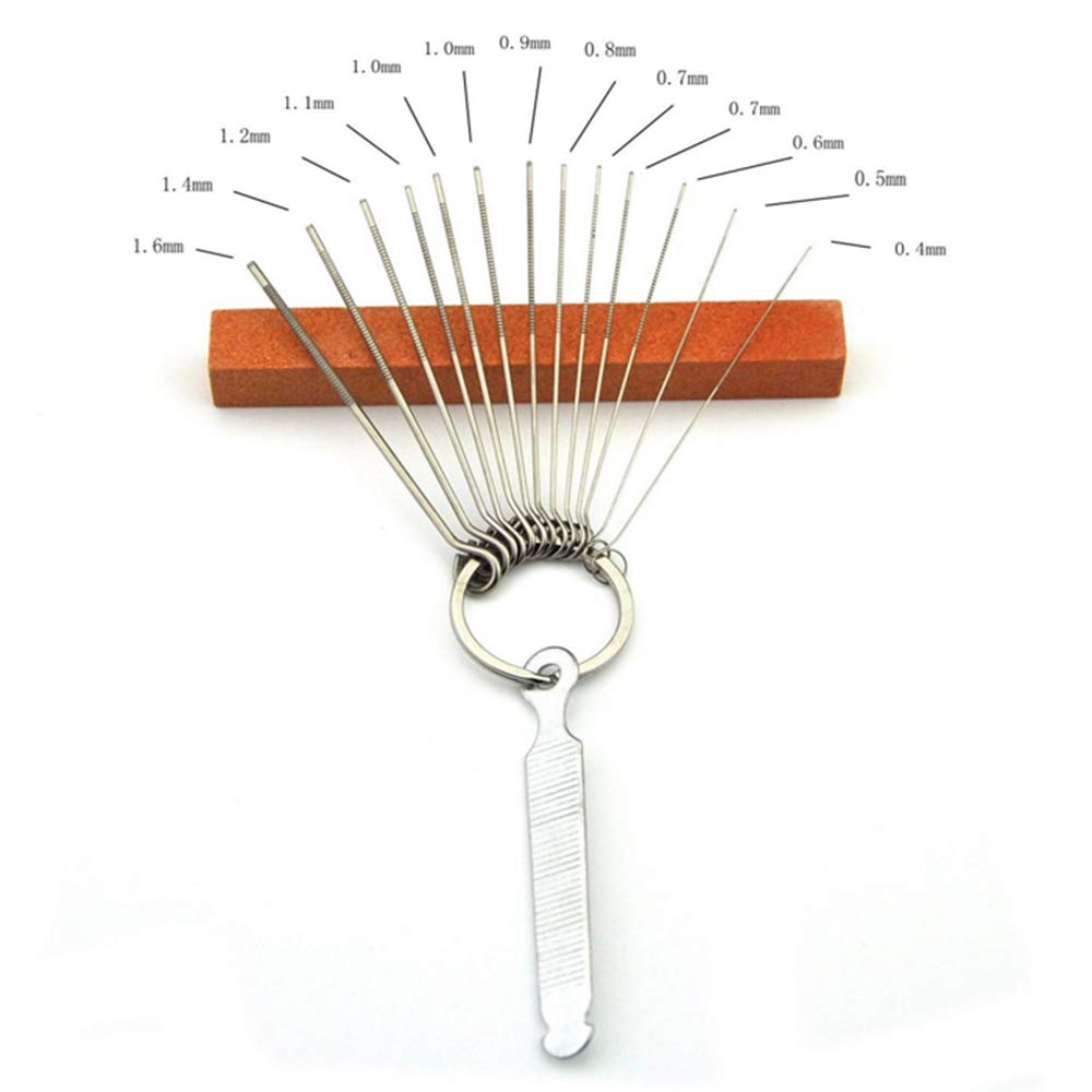 Lime Pour Sillet De Chevalet Guitare - Outil Réparation Métal Acier Inoxydable - Pour Guitare, Basse, Ukulélé