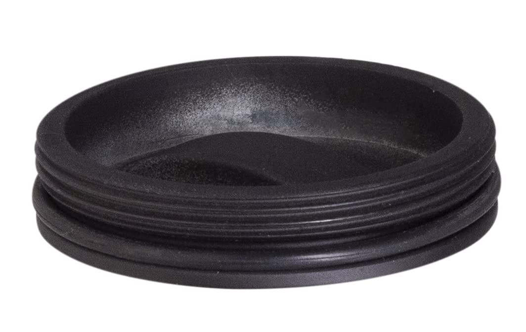 Siphon de lavabo universel en laiton noir mat ecrou tournant a visser 33x42 (1'1/4) - Pour evacuation diamètre 32 mm - Installation facile - Design elegant NOYON & THIEBAULT