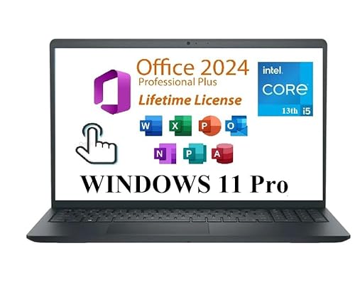 DELL (f) Inspiron 15 3530 rWlXm[gp\R 15.6C` FHD ^b`XN[AIntel Core i5-1334U 64GB RAM 1TB SSD Lifetime Microsoft Office 2024A